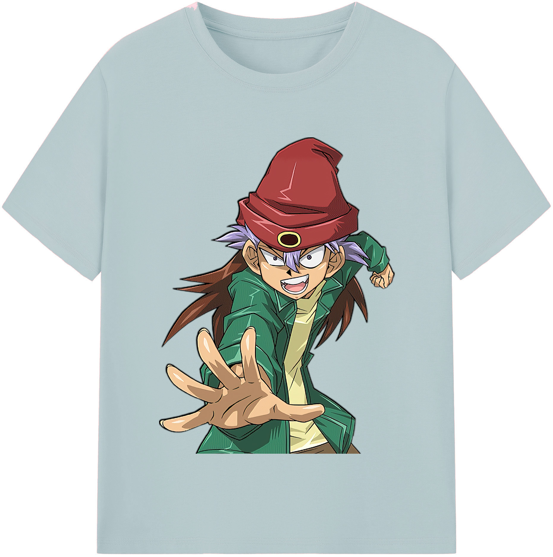 （画像用） 遊☆戯☆王 Yu-Gi-Oh! 綿100％半袖Tシャツ（フロントプリント）
